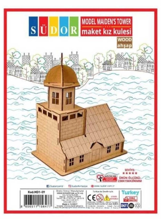 SÜDOR AHŞAP MAKET KIZ KULESİ