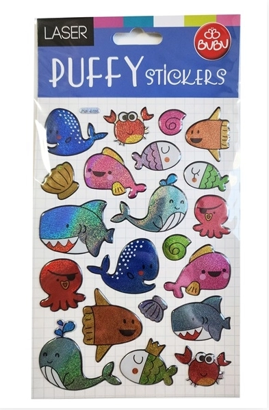 BUBU PUFFY STICKERS - 6205