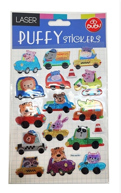BUBU PUFFY STICKERS - 6209