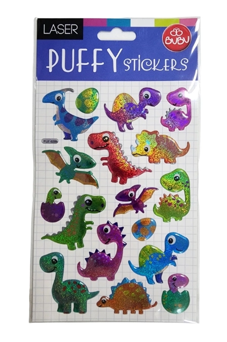BUBU PUFFY STICKERS - 6208