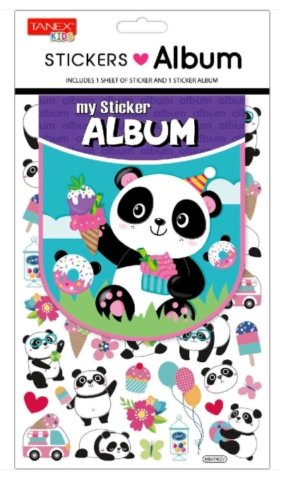 TNX-25458 MUTLU PANDA ALBÜM SERİSİ