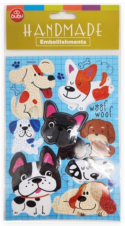 BUBU HANMADE STICKERS - 302