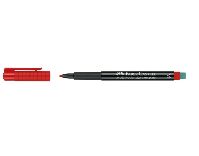 FABER CASTELL PERMANENT  M KIRMIZI  ASETAT
