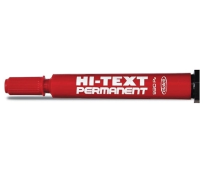 HI-TEXT MARKER YUV. UÇ KIRMIZI
