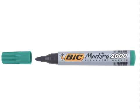 BİC MARKİNG YUVARLAK UÇ YEŞİL RENK