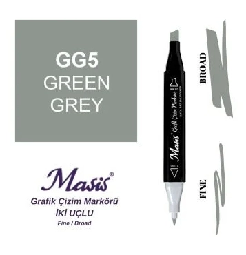 MASİS YEŞİLİMSİ GRİ NO:GG5