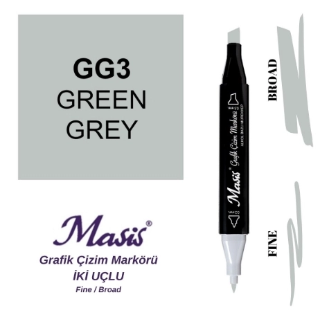 YEŞİLİMSİ GRİ NO:GG3