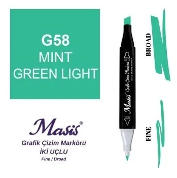 MASİS AÇIK NANE YEŞİLİ NO:58