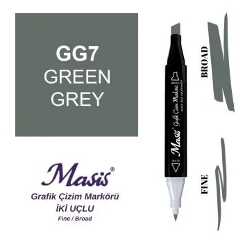 MASİS YEŞİLİMSİ GRİ NO:GG7