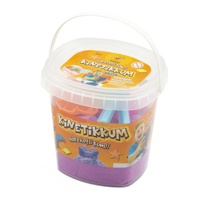 LİNO KİNETİK KUM MOR KOVA 500GR