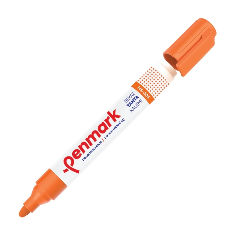 PENMARK DOLDURULABİLİR BEYAZ TAHTA KALEMİ TURUNCU