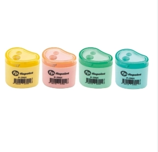 FİXPOİNT DAMLA KALEMTRAŞ ÇİFTLİ PASTEL RENKLER