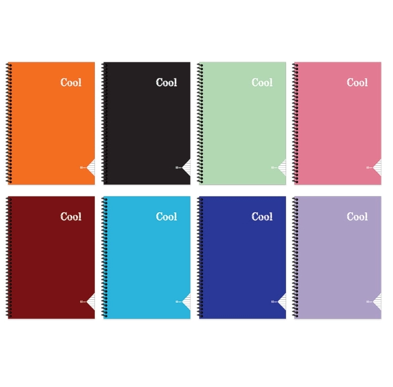 KESKİN 72 YP. TELLİ PP KAPAK ÇİZGİLİ DEFTER