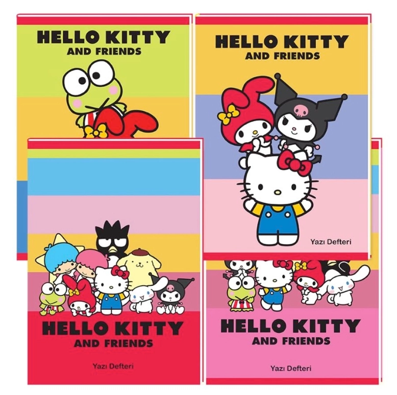 HELLO KITTY AND FRİENDS A5 40 YP