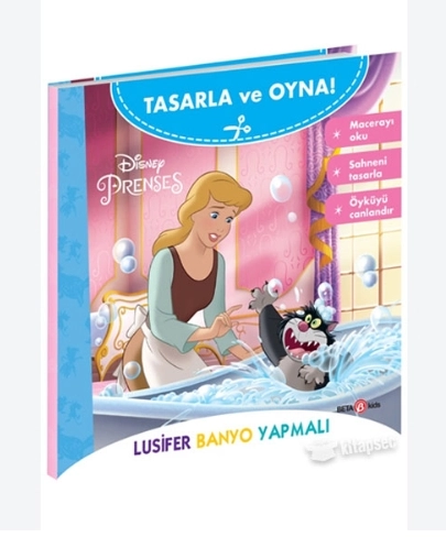 DİSNEY TASARLA VE OYNA PRENSES – LUSİFER BANYO YAPMALI