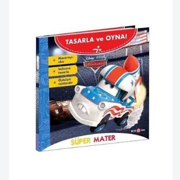 DİSNEY TASARLA VE OYNA ARABALAR – SÜPER MATER