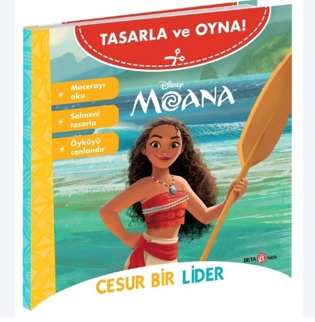 DİSNEY TASARLA VE OYNA MOANA – CESUR BİR LİDER