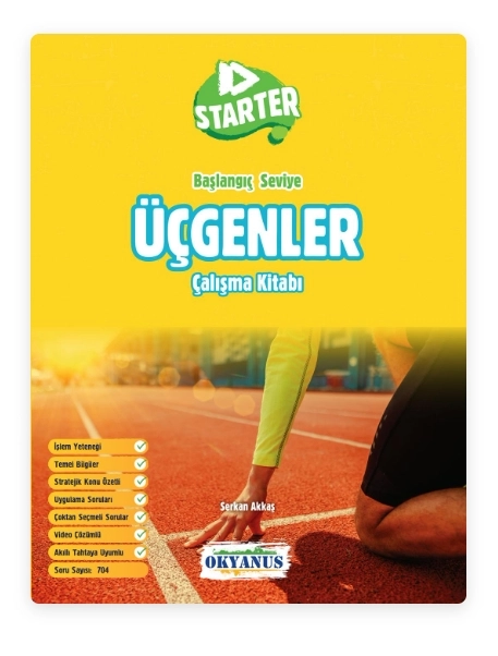OKYANUS STARTER BAŞLANGIÇ SEVİYE GEOMETRİ ÇALIŞMA KİTABI