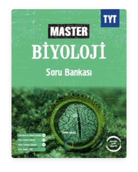 OKYANUS TYT MASTER BİYOLOJİ SORU BANKASI