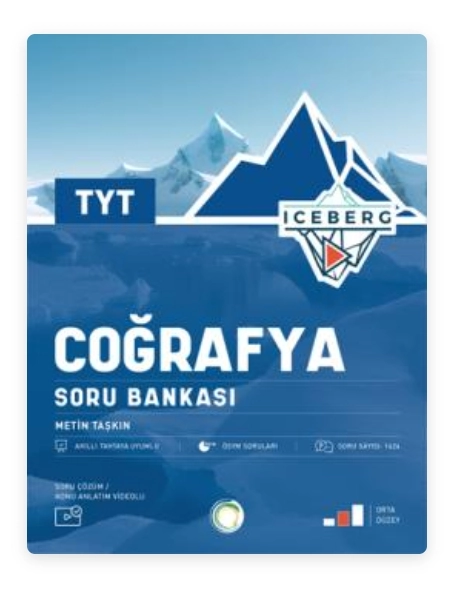 OKYANUS TYT ICEBERG COĞRAFYA SORU BANKASI