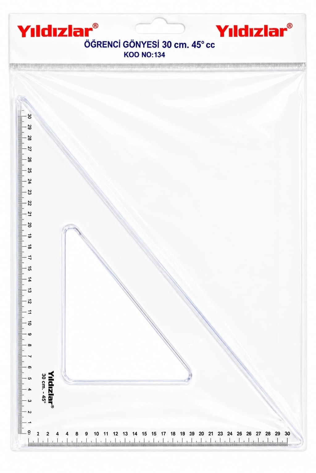 YILDIZLAR ÖĞRENCİ GÖNYESİ 30 CM. 45 CC.