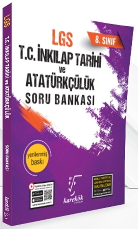 KAREKÖK 8. SINIF LGS TC.İNKİLAP TARİHİ SORU BANKASI