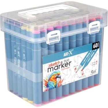 ART-X SKETCH MARKER DUO 60’LI SET