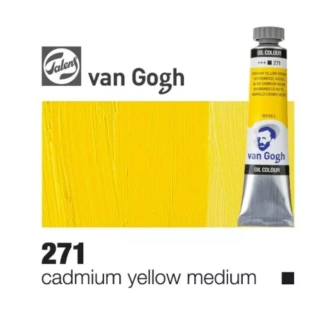 VAN GOGH YAĞLI BOYA 40ML CADM.ORTA SARI