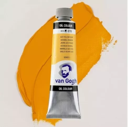 VAN GOGH YAĞLI BOYA 40ML AZO DERİN SARI