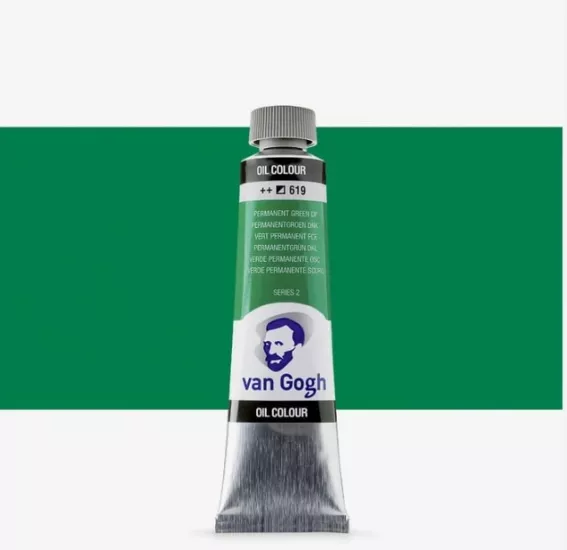 VAN GOGH YAĞLI BOYA 40ML PERM.K.YEŞİL KOD: 619