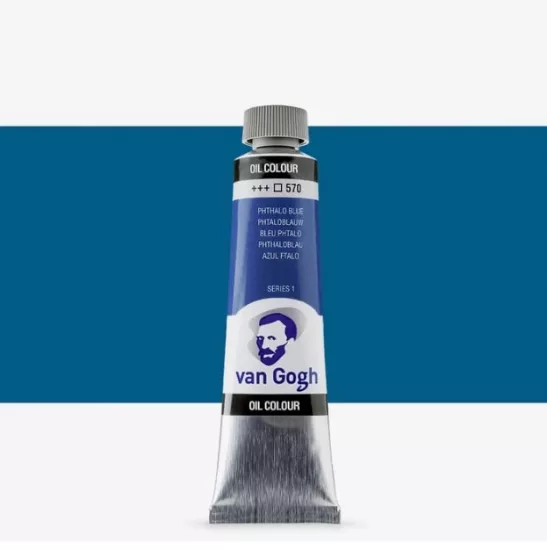 VAN GOGH YAĞLI BOYA 40ML PHTHALO MAVİ KOD: 570