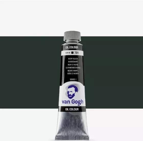 VAN GOGH YAĞLI BOYA 40ML IVORY BLACK KOD: 701