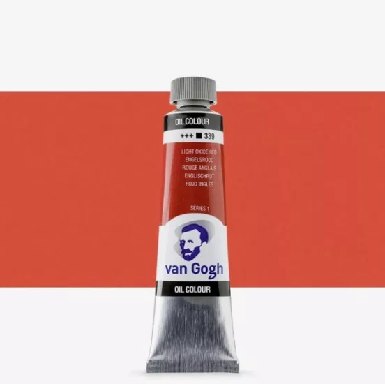 VAN GOGH YAĞLI BOYA 40ML LIGHT OXIDE RED KOD: 339