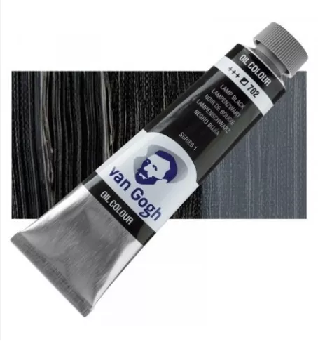 VAN GOGH YAĞLI BOYA 40ML LAMPBLACK KOD: 702