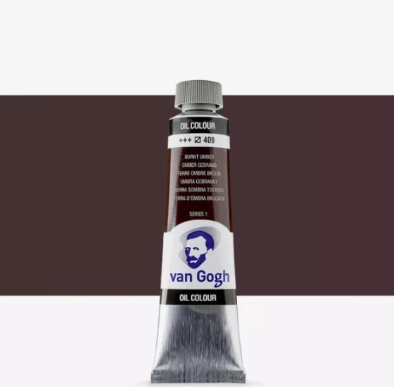 VAN GOGH YAĞLI BOYA 40ML BURNT UMBER KOD: 409