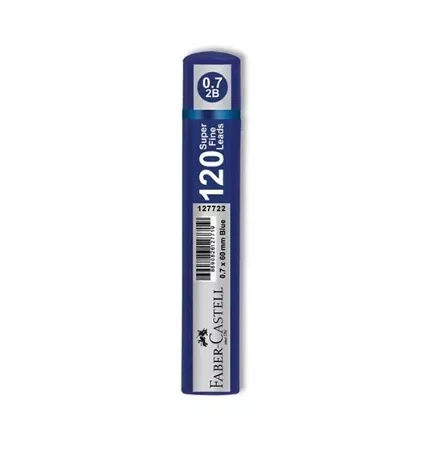 FABER GRIP MİN 0.7 60MM 120 Lİ MAVİ