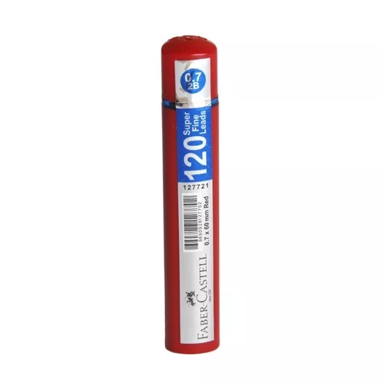 FABER GRIP MİN 0.7 60MM 120 Lİ KIRMIZI