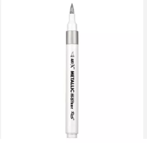 RİCH ART-X METALİK MARKER KALEM 145 GÜMÜŞ