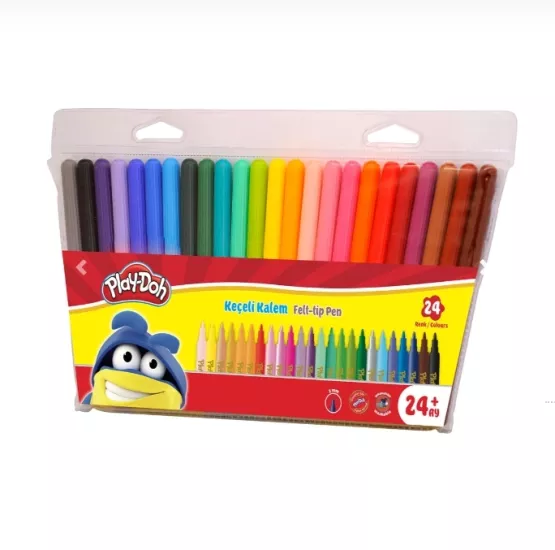 PLAY-DOH KEÇELİ KALEM 2MM 24 RENK