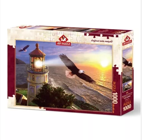 ART PUZZLE GÜNDOĞUMUNDA YÜKSEK UÇUŞ 1000 PARÇ