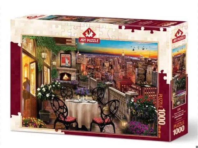 ART PUZZLE NEW YORK’TA AKŞAM YEMEĞİ 1000 PARÇA PUZ