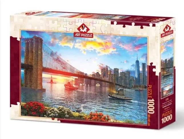 ART PUZZLE NEW YORK TA GÜNBATIMI 1000 PARÇA