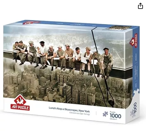 ART PUZZLE GÖKDELENDE ÖĞLE YEMEĞİ 1000 PARÇA PUZ