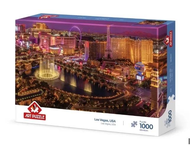 ART PUZZLE LAS VEGAS USA 1000 PARÇA PUZZLE