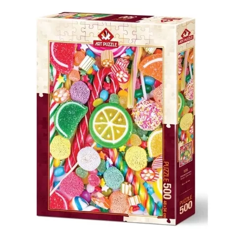 ART PUZZLE RENKLİ ŞEKERLER 500 PARÇA PUZZLE