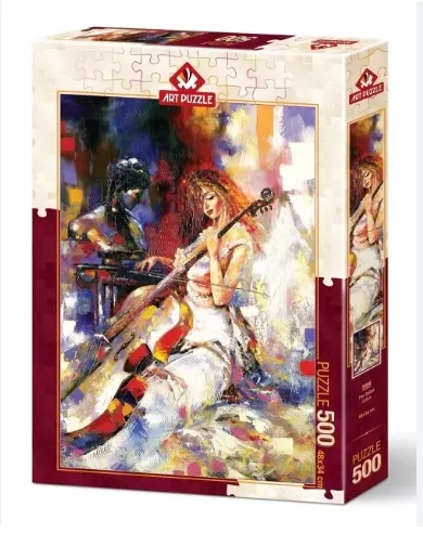 ART PUZZLE CELLİST 500 PARÇA PUZZLE