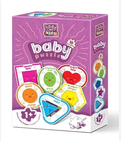 ART KİDS ŞEKİLLER VE RENKLER BABY PUZZLE