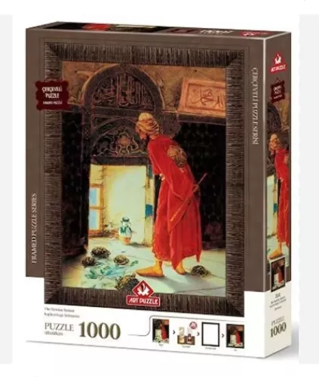 ART PUZZLE KAPLUMBAĞA TERBİYECİSİ 1000 PARÇA ÇERÇE