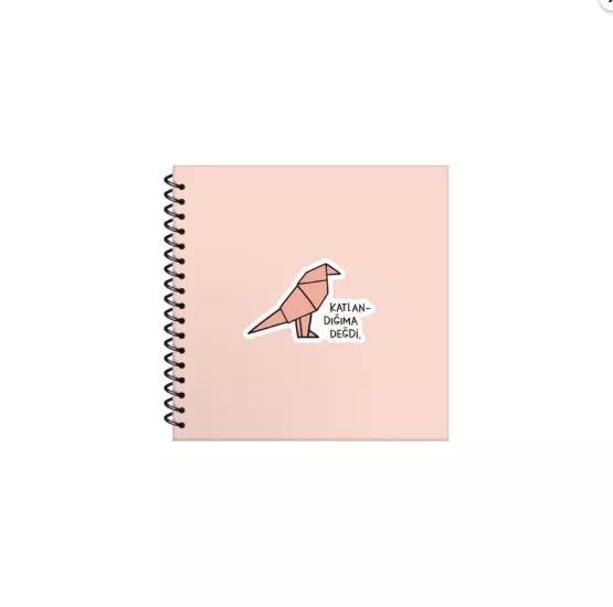 KESKİN HİSLİ ŞEYLER 16X15 50YP ÇİZGİLİ DEFTER - 
