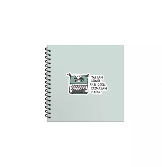 KESKİN HİSLİ ŞEYLER 16X15 50YP ÇİZGİLİ DEFTER - 